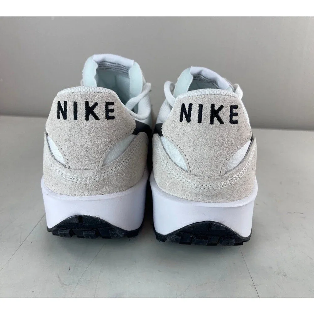 Nike Sneakers Men's 11.5 White Black Phantom Cream Paige Waffle Nav Runner